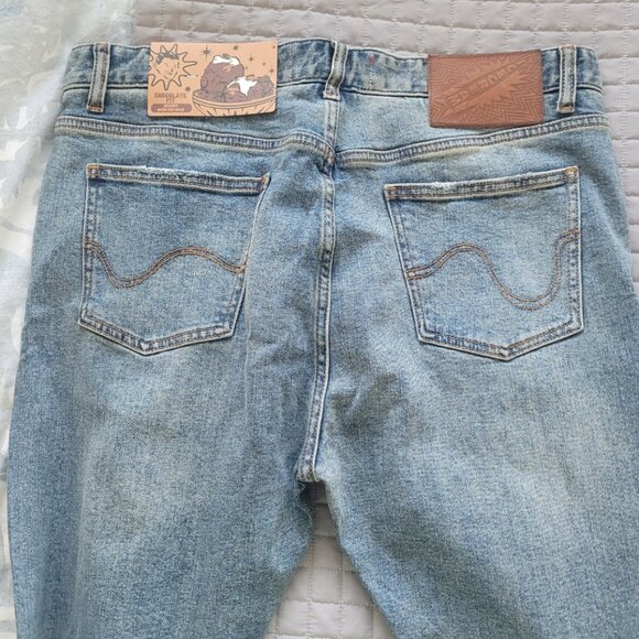 NWT ICE CREAM Running Dog Men's Jeans In Sorbet - Picture 5 of 7